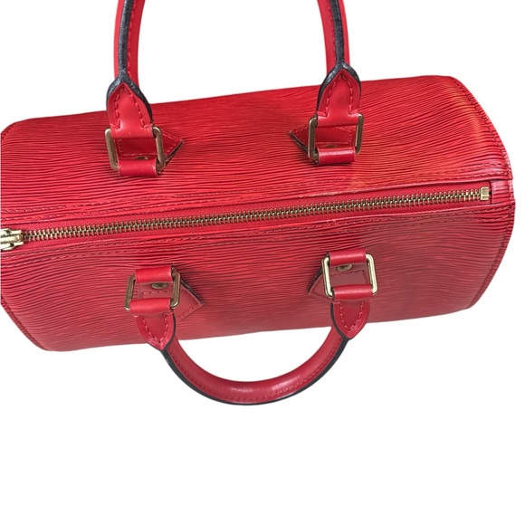 LV31 Louis Vuitton Epi speedy 25 - Picture 9 of 12